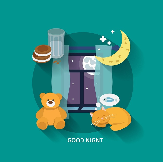 Good night a good evening - poznaj różnicę!