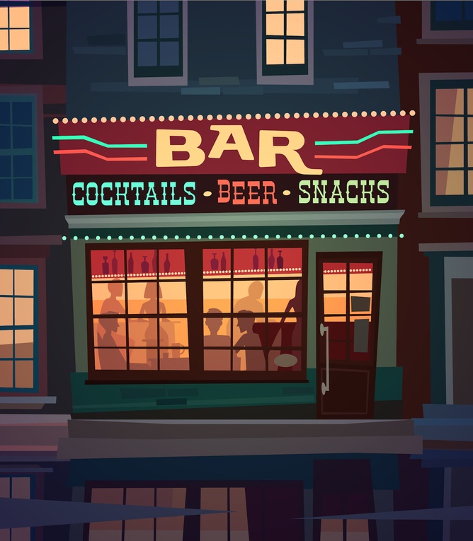 Wyjście do baru - przydatne angielskie zwroty i słownictwo