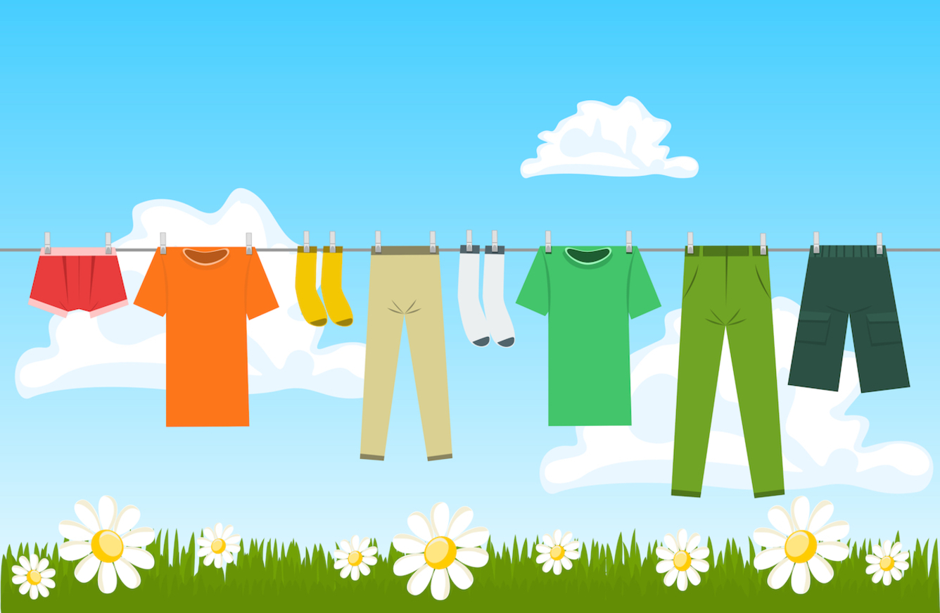 Ubrania po angielsku – shirt, dress, trousers...